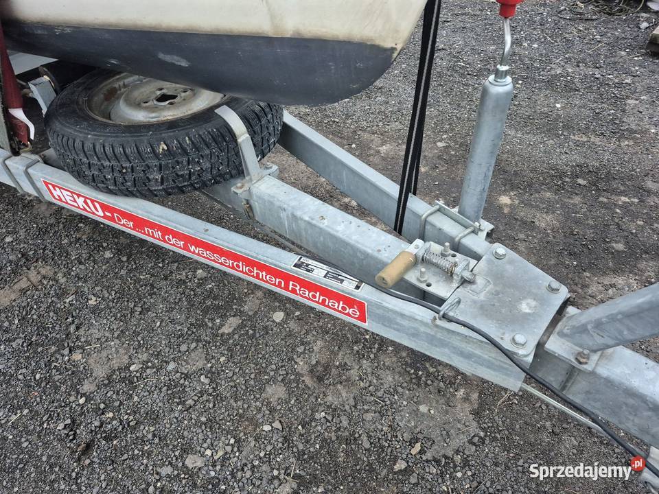 Przyczepa podłodziowa uchylna DMC 1400 wielkopolskie Poznań