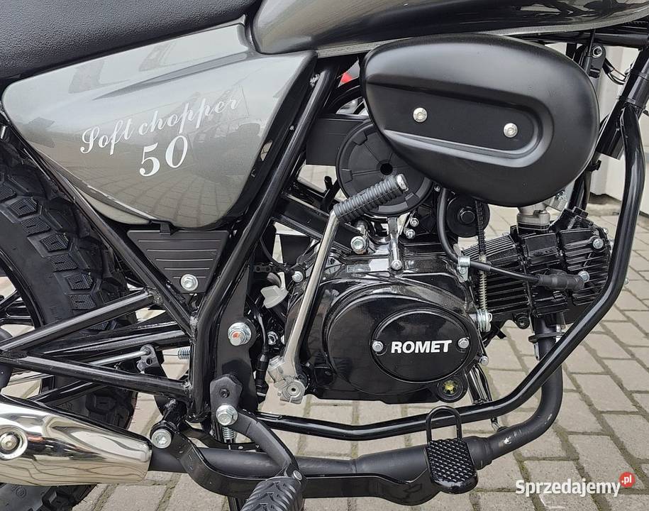 ROMET SOFT CHOPPER 50 EFI EURO 5 2023 SALON bagażnik Bielsko-Biała
