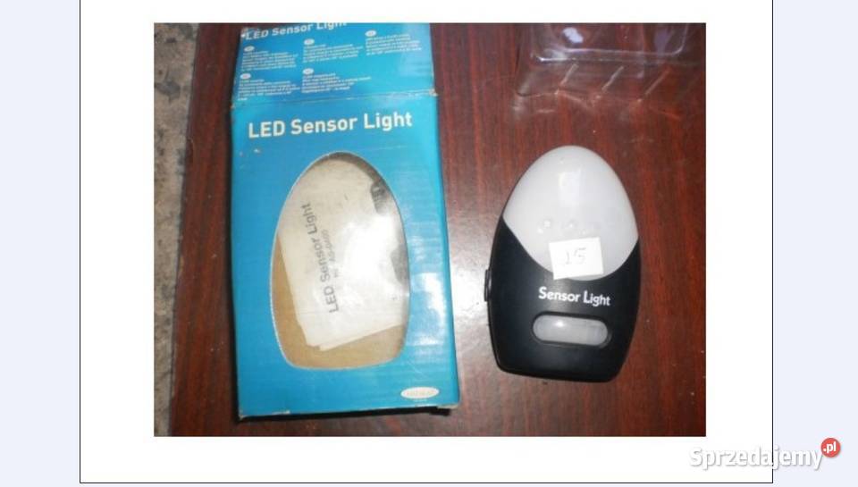 Lampka led z czujnikiem ruchu iZMIERZCHU Olkusz