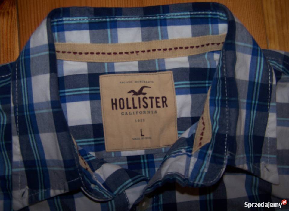 Koszula z długim rękawem Hollister z USA Białystok