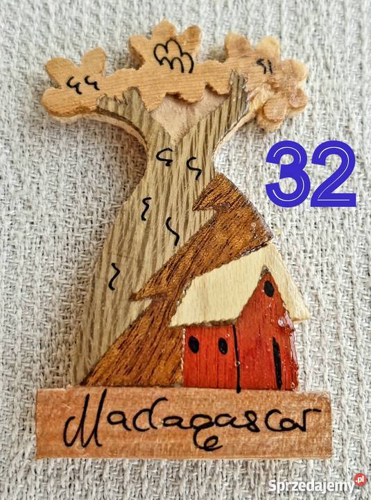 Madagaskar Madagascar Magnes na lodówkę mazowieckie sprzedam