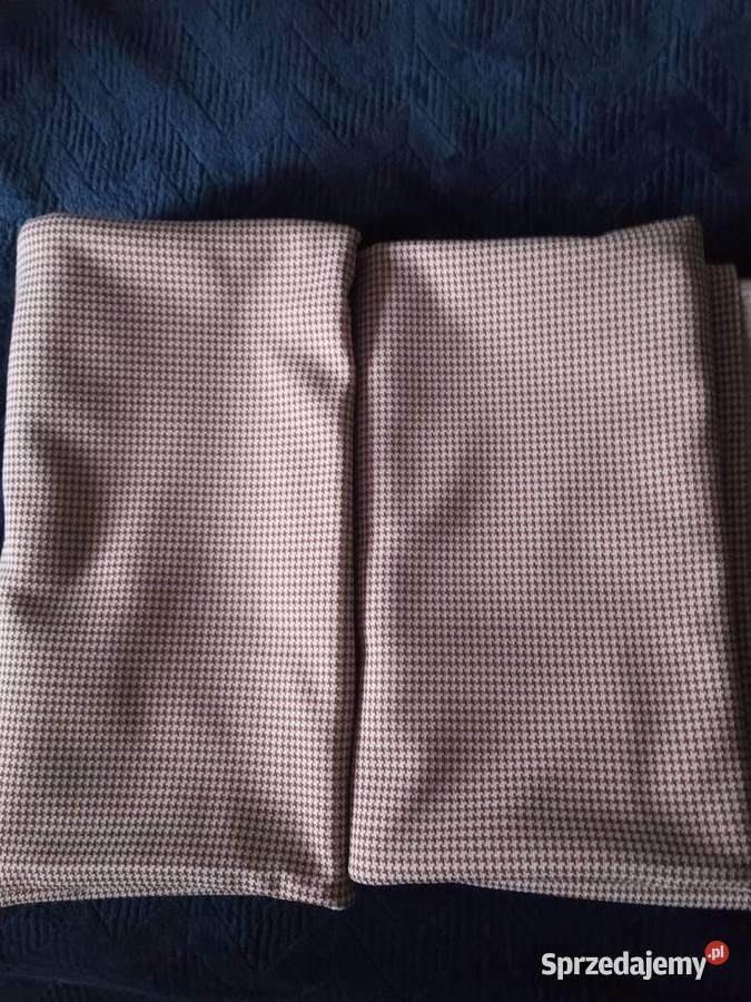 Tkanina BISTOR pepitka vintage PRL retro 2 Tychy sprzedam