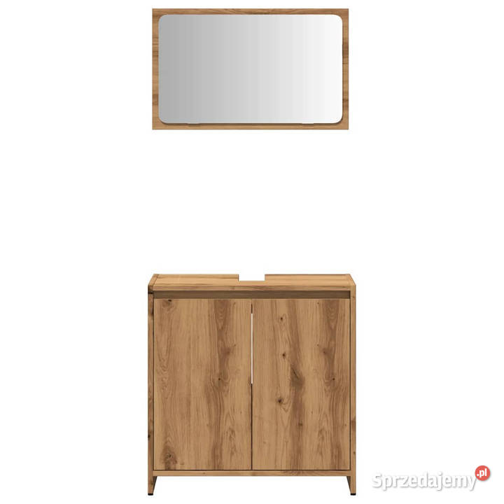 2częściowy zestaw mebli łazienkowych dąb artisan Pozostałe Pozostałe