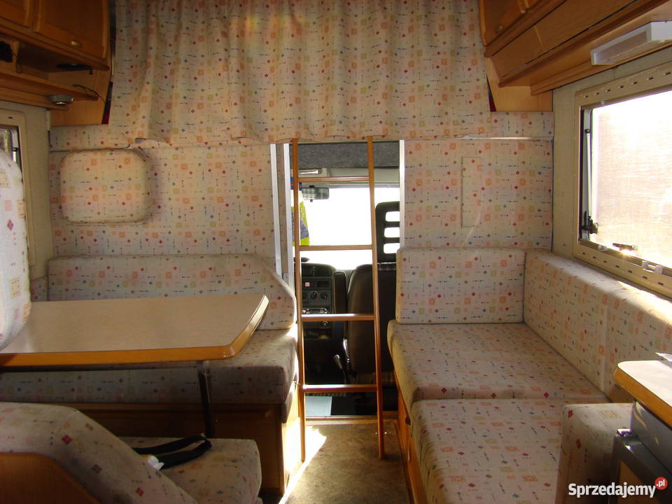 Kamper EURA MOBIL na Fiacie Dukato 25 TDI 1996r Rok produkcji 1996 sprzedam