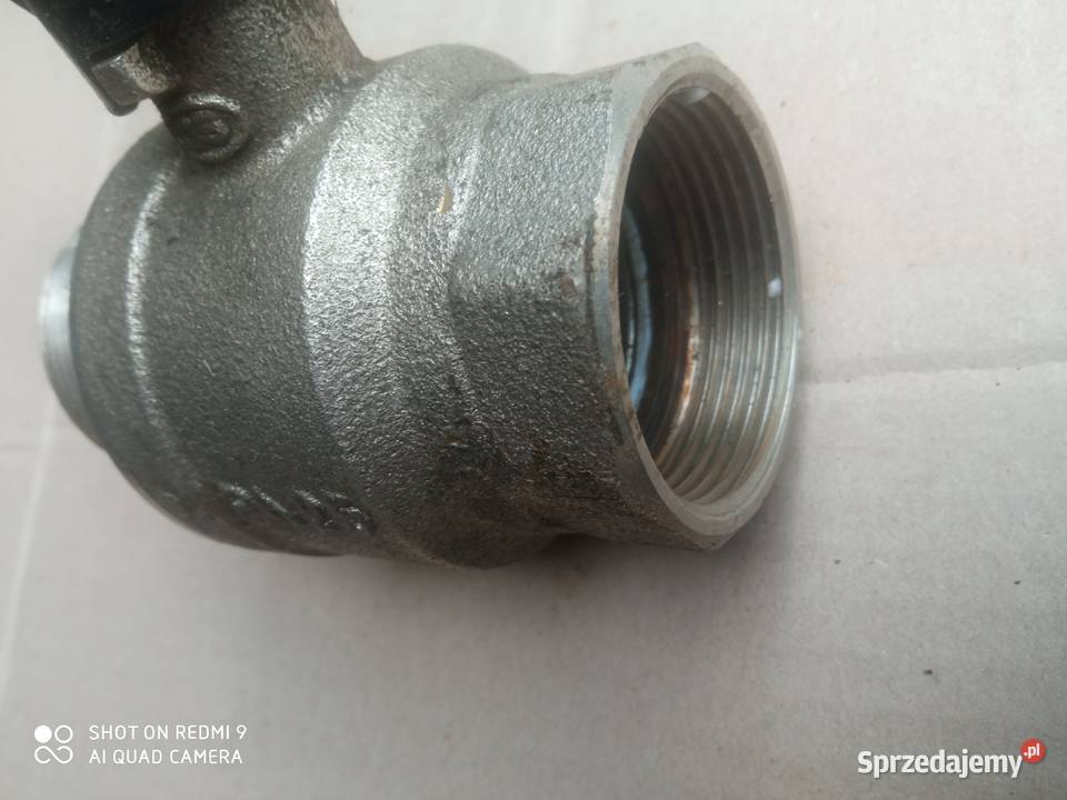 Zawór kulowy hydrauliczne na ciepłą i zimną wodę