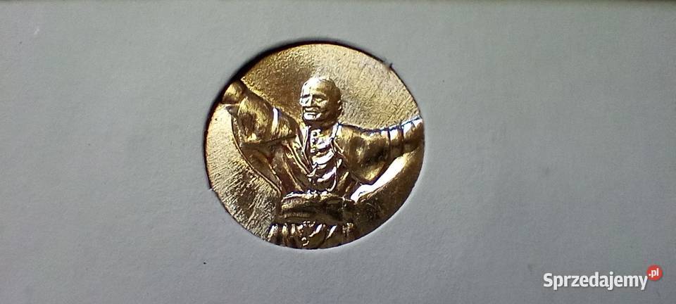 Stare monety Medal Jan Paweł II 1983 171 Lesko sprzedam