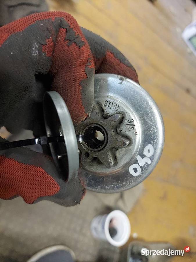 Stihl 040 zębatka napędowa łańcucha sprzęgło Zębatki napędowe