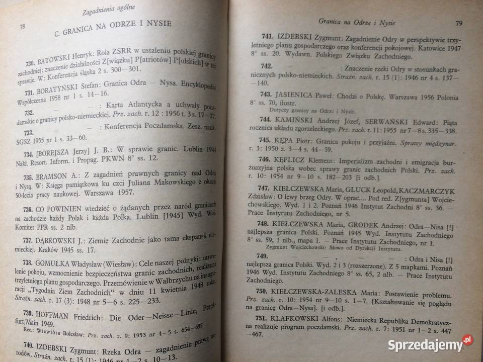 3657 Bibliografia Ziem Zachodnich 1945 1958 zachodniopomorskie Szczecin