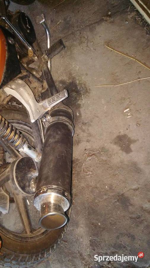 Wydech z tłumikiem Junak 901 Barton Łódź