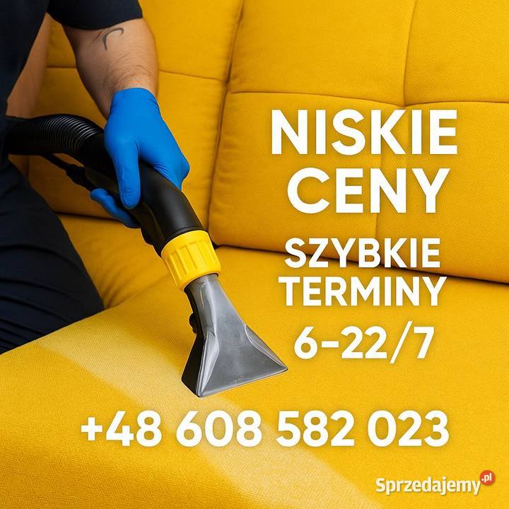 Pranie Tapicerki Meblowej Kanap Narozników Kraków