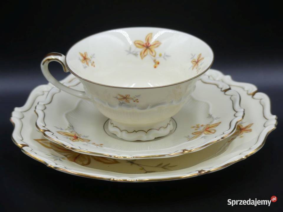 Komplet śniadaniowy Sorau Żary stan witrynowy Poznań sprzedam