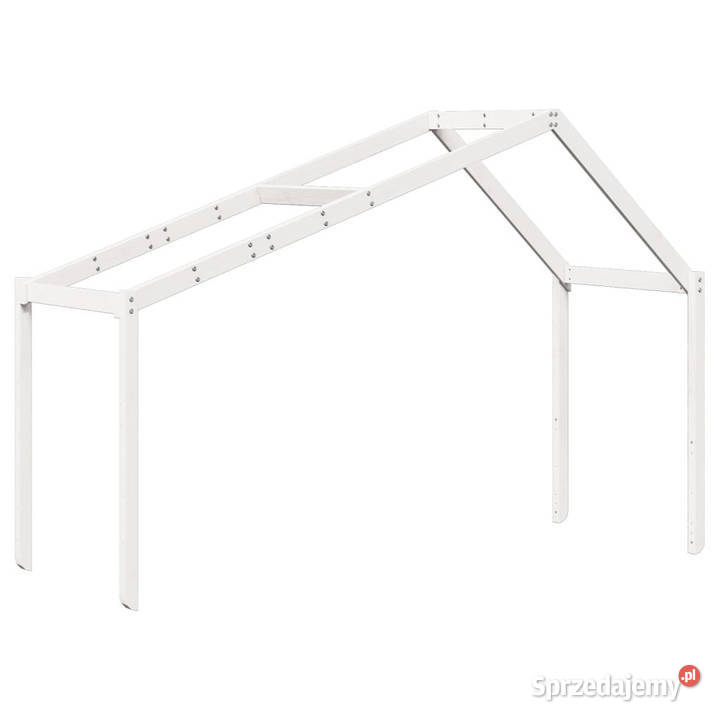 Daszek do łóżka dziecięcego biały 213x855x1445 Warszawa sprzedam