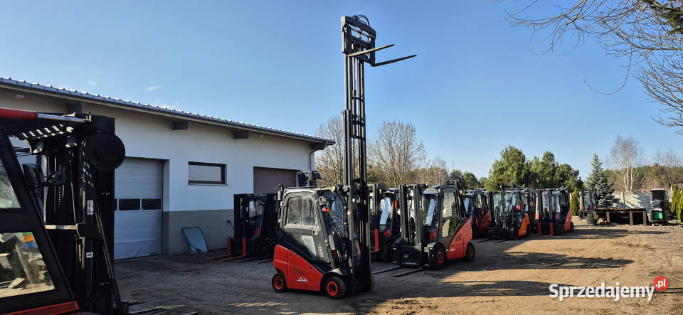 Linde H16T Triplex 462m 4 sekcje Małkinia Górna