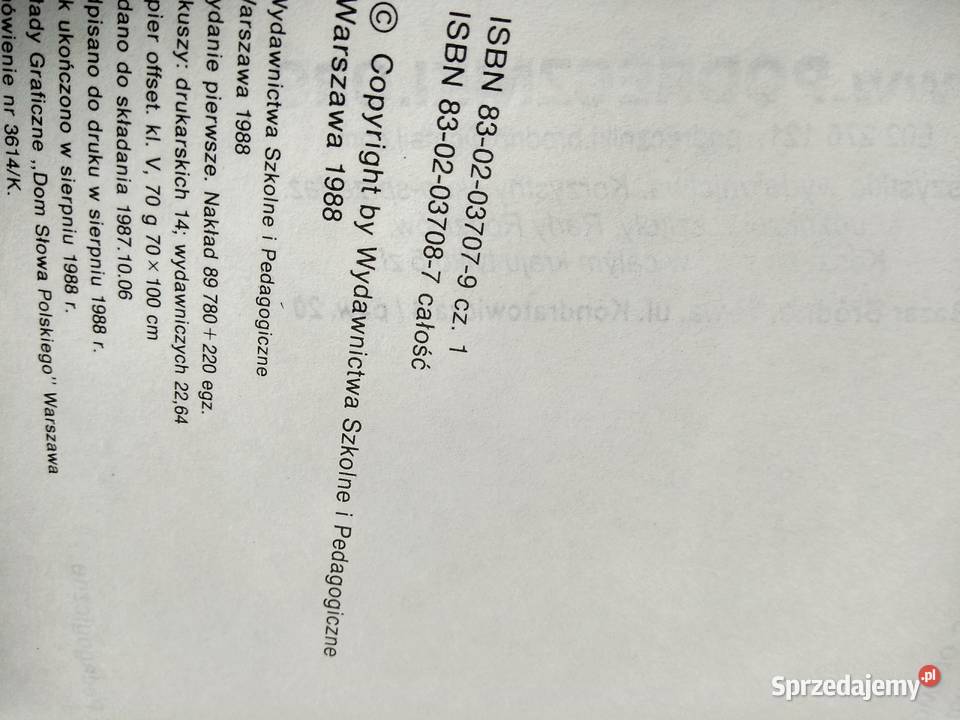 Biologia unikatowe egzemplarz Warszawa sprzedam