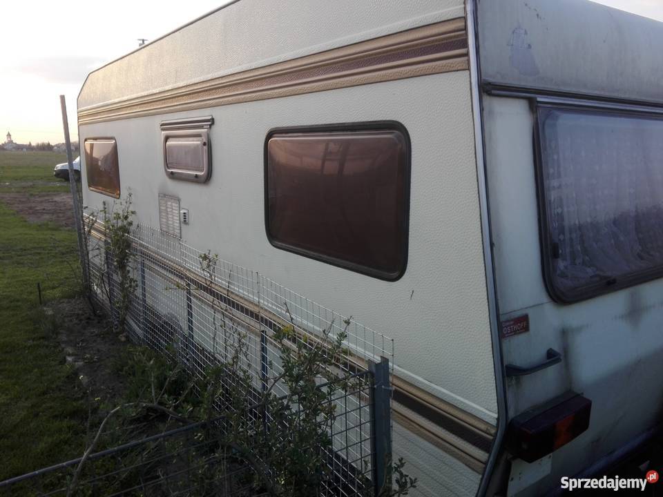 sprzedam przyczepę kempingową burstner city mazowieckie Wola Rasztowska