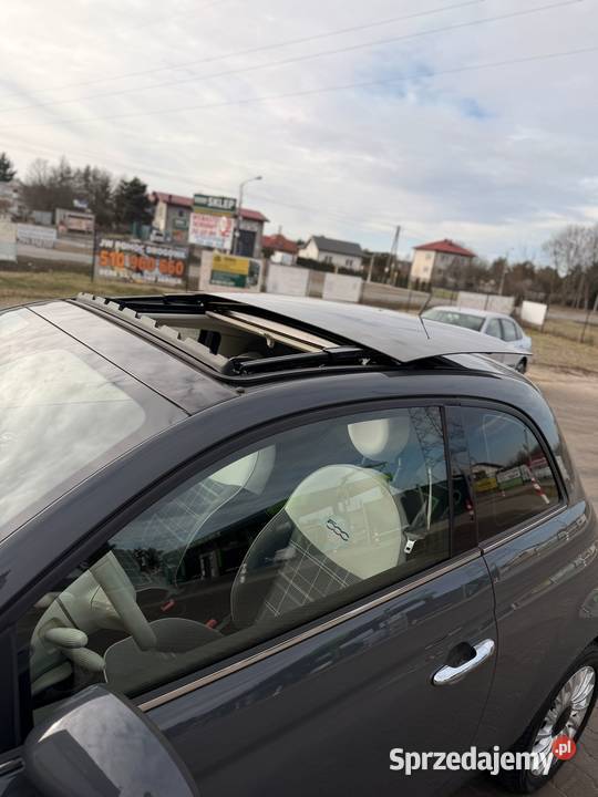 Fiat 500 12 automat panoramaniski przebiegstan Warszawa