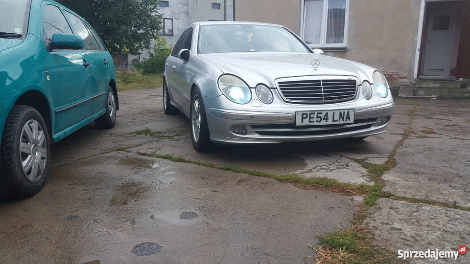 Anglik mercedes 211 zamiana Ciechocinek