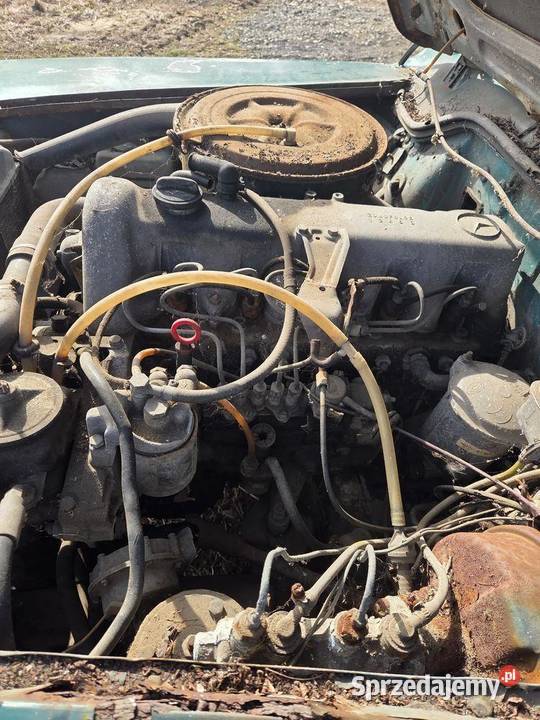 silnik kompletny Mercedes W123 30 OM 617 30