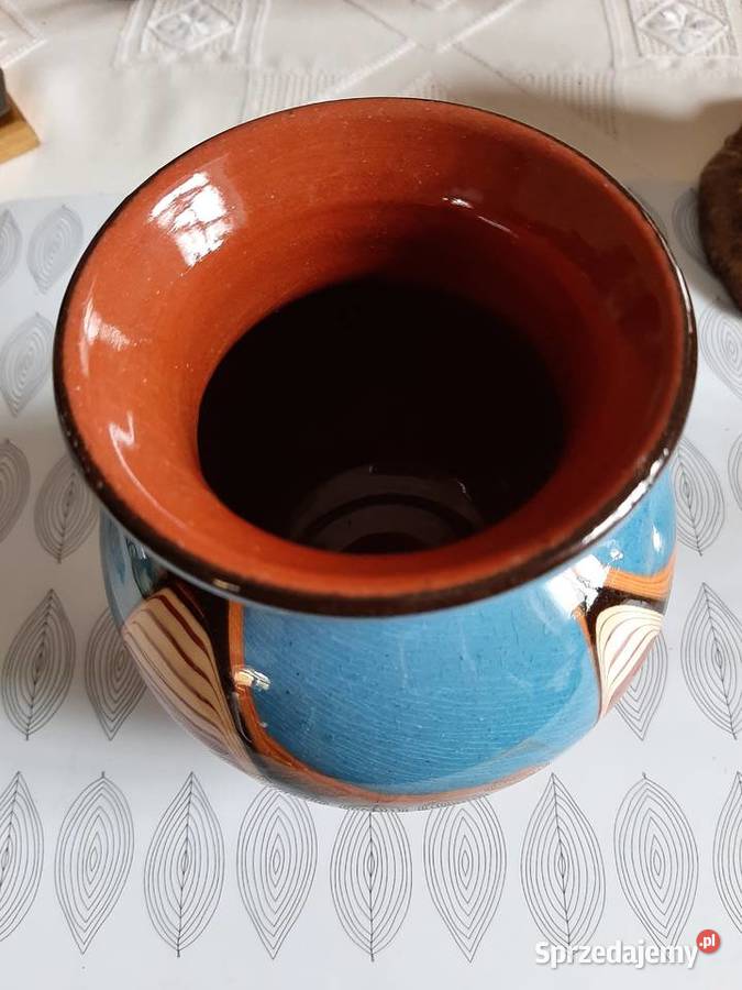 Bułgarski wazonik 14 Rękodzieło dolnośląskie Stronie Śląskie