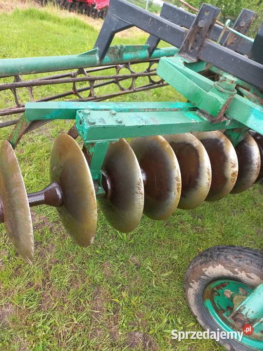 Famarol Brona talerzowa 3m Wał rurowy Nowe nieuszkodzony Lwówek Śląski