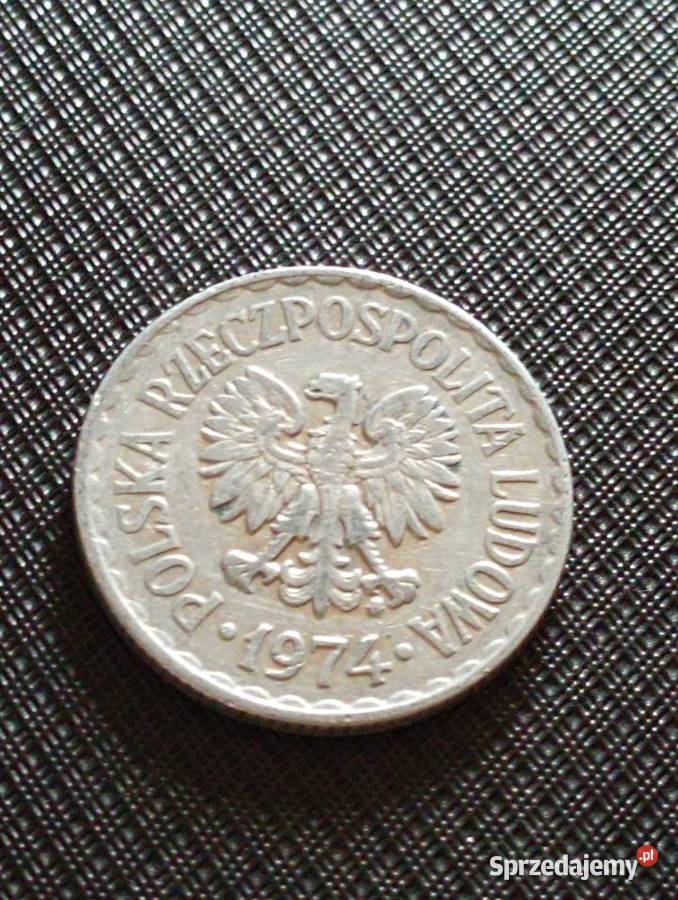 Sprzedam monete 1 zl 1974 r zzm lubelskie Chełm sprzedam