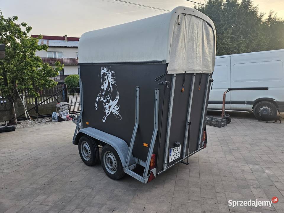Sprzedam przyczepę do przewozu jednego konia Sandomierz sprzedam