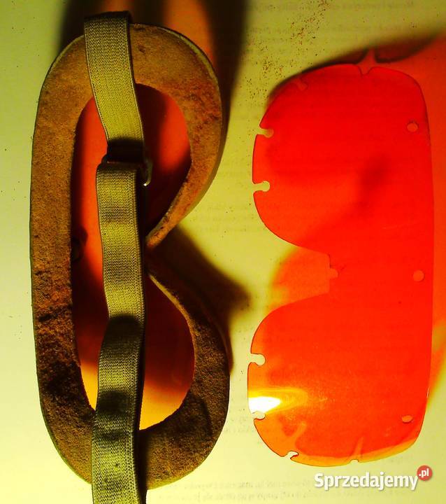 Gogle narciarskie z pomarańczową szybką i drugą Kraków