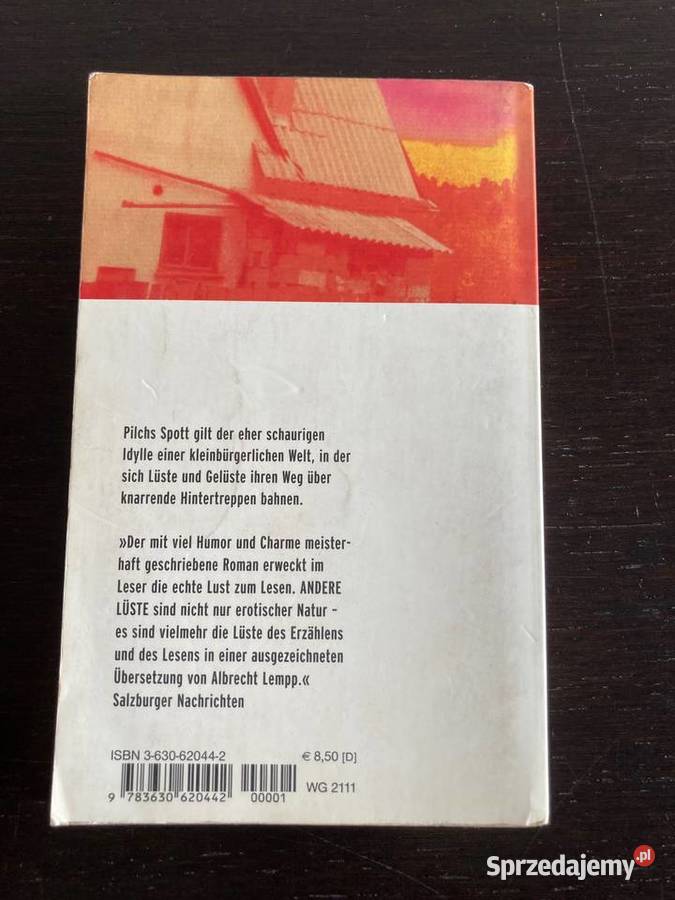 Jerzy Pilch Andere Lste Inne rozkosze książka w