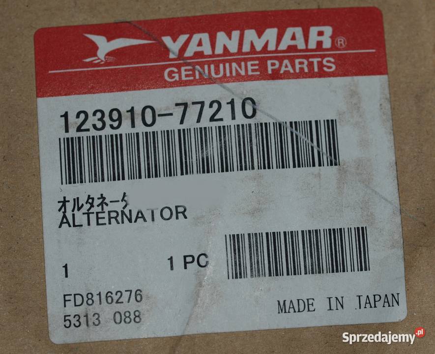 Alternator Komatsu wb 140 Łódź