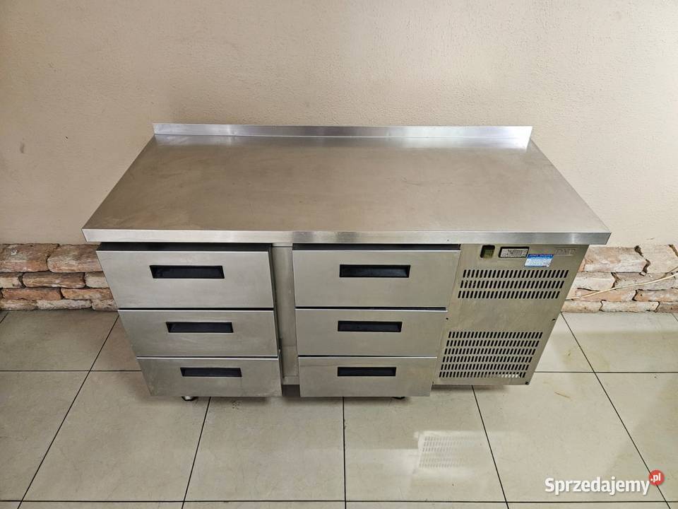 Stół chłodniczy 6szuflad Dora Metal 135 stal Pszczyna sprzedam