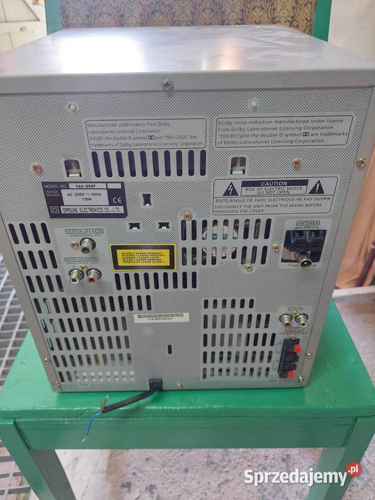 Samsung Mini Component System 858P Wieże i miniwieże Łapy