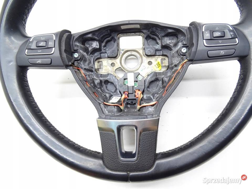 KIEROWNICA SKÓRA MULTI MULTIFUNKCJA VW TIGUAN I