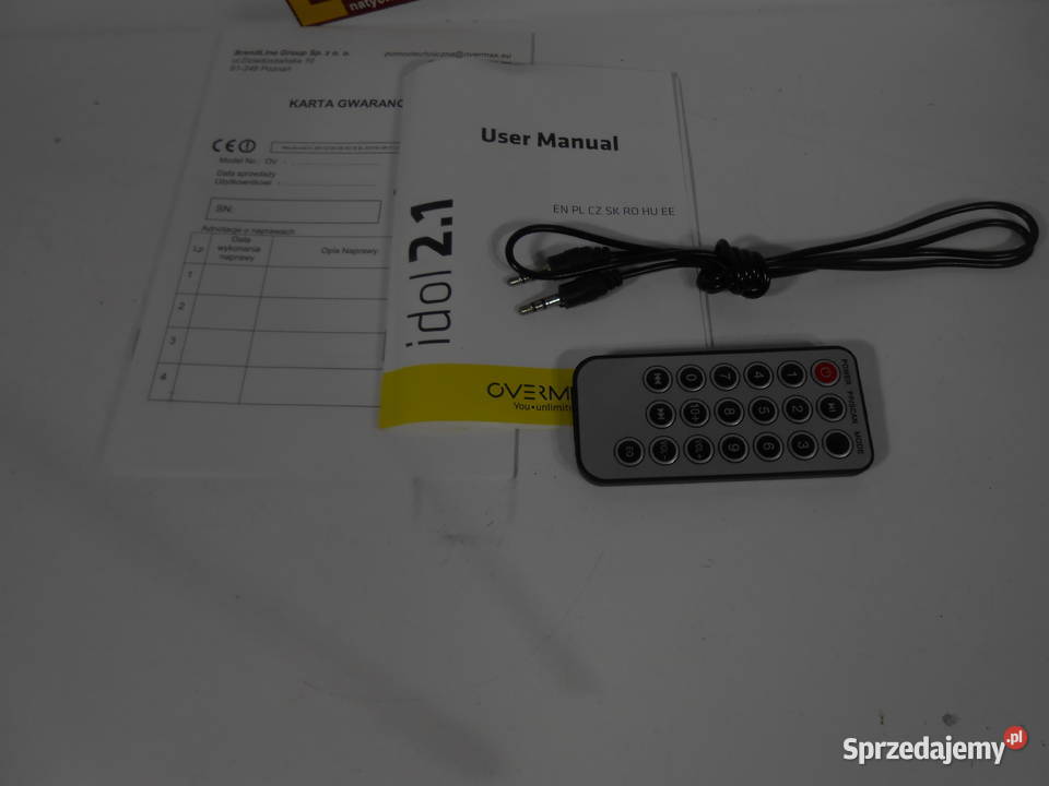 Głośnik Overmax Karaoke Idol 21 Audio sprzedam