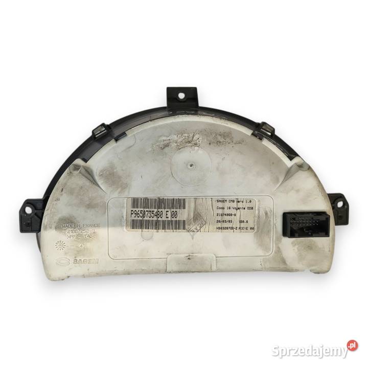 LICZNIK ZEGARY P9650735480 Citroen C3 I C2 11 14 Chełm
