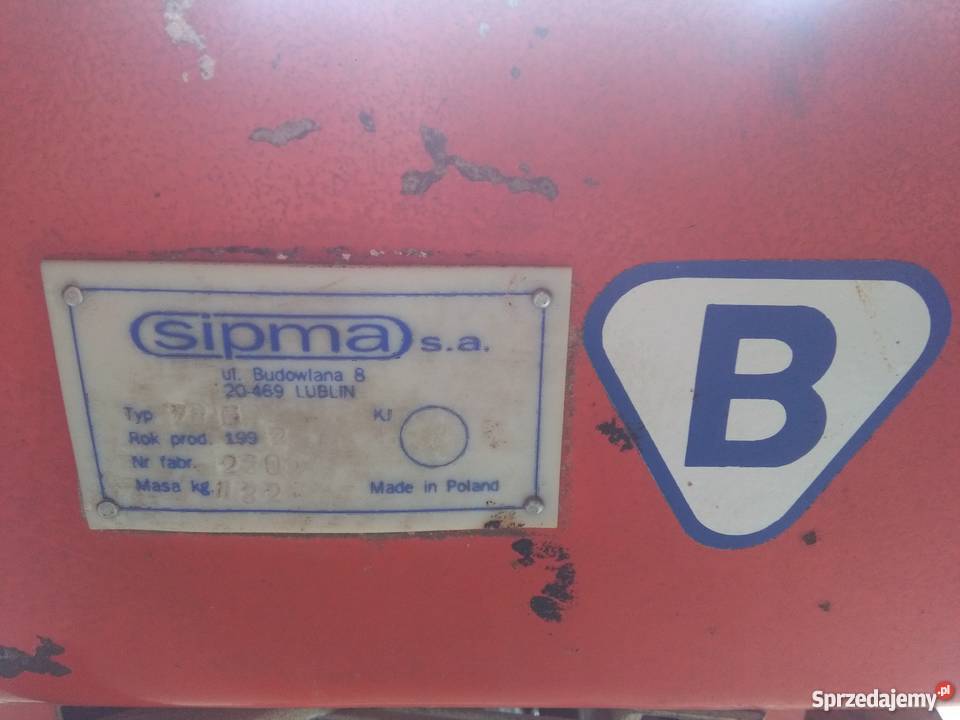 Gniotownik Sipma H730 Stan Oryginalny