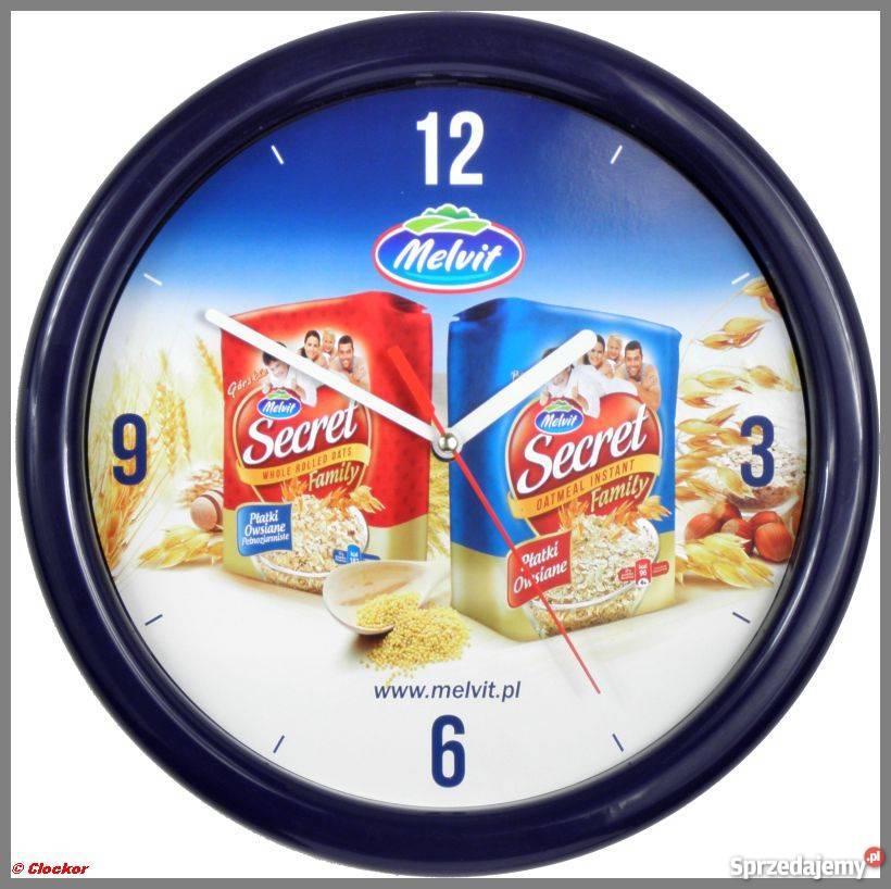 ZEGAR Ścienny z logo firmy kujawsko-pomorskie Bydgoszcz