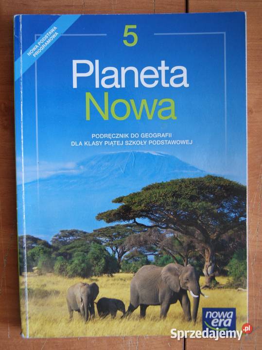 Planeta Nowa podręcznik geografia klasa 5 nowa Parczew
