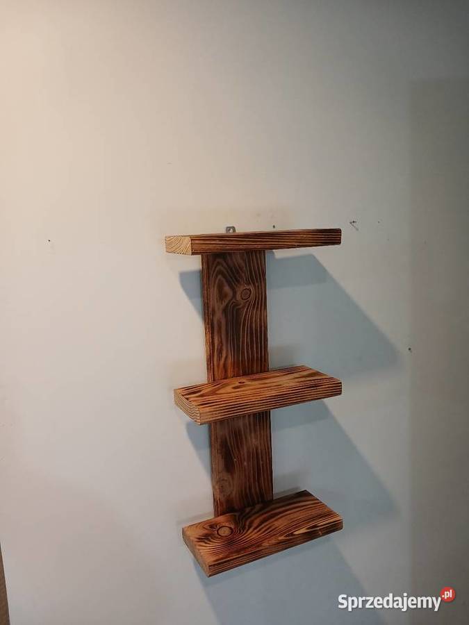 Drewniana półka Modrzew Brzesko