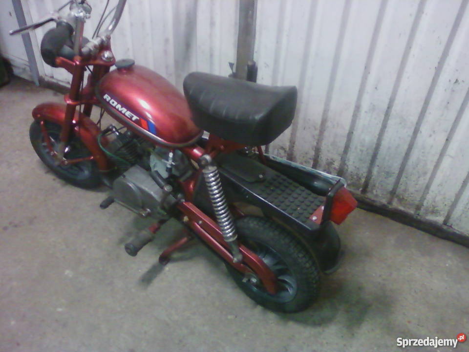 Motorynka prl akryl wielkopolskie Trzcianka