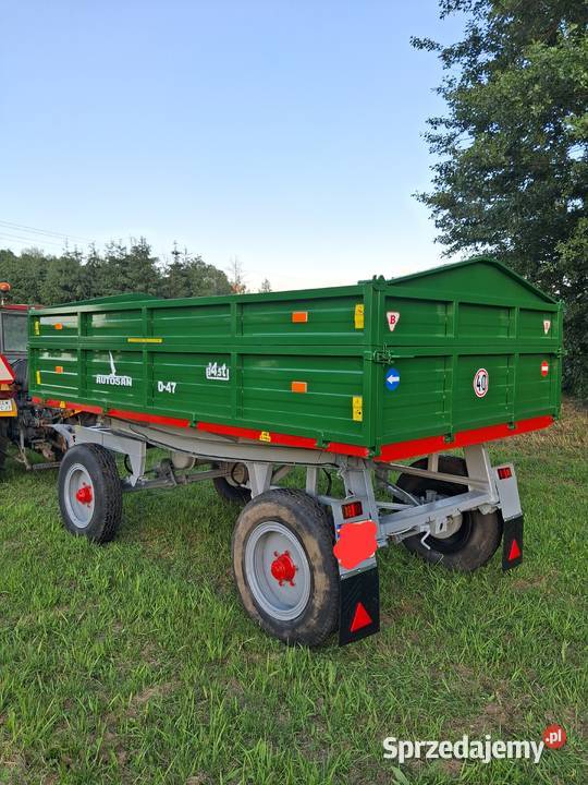Przyczepa wywrotka d47 sprzedam