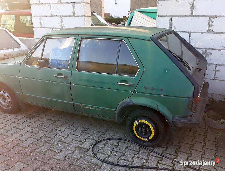 VW Golf I z 1980r Diesel do renowacji wielkopolskie