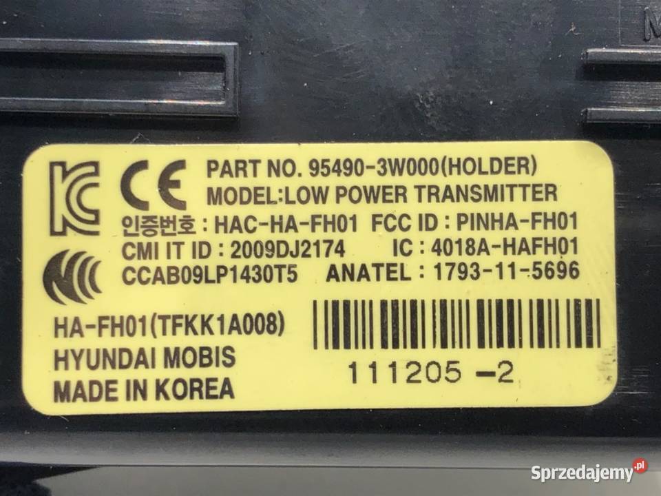 STACYJKA KIA SPORTAGE III 954903W000 20 136