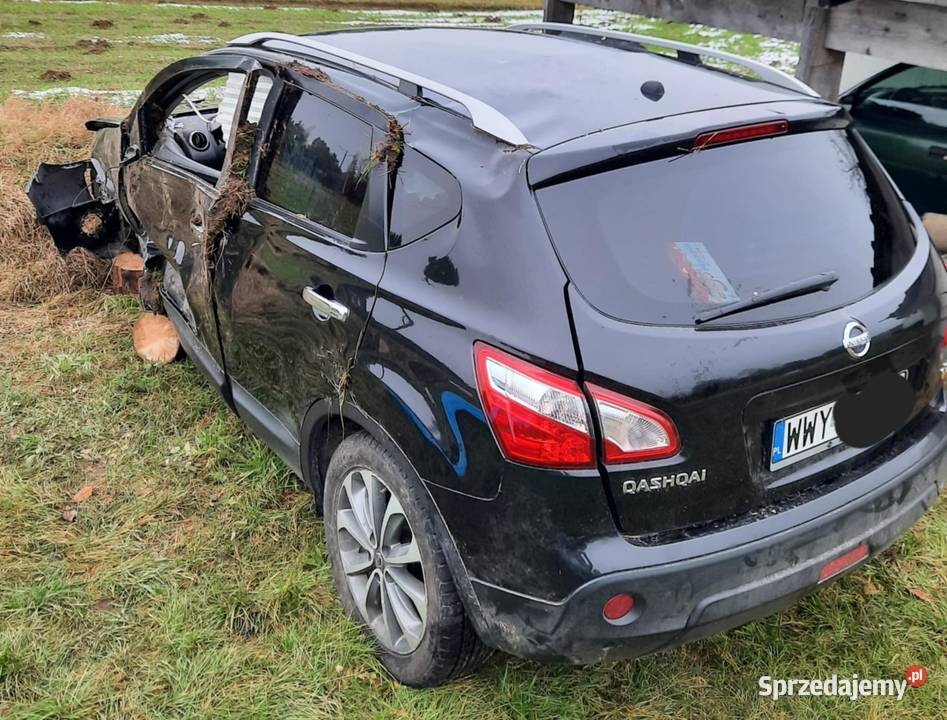 Nissan Qashqai lifcie uszkodzony powypadkowy Motoryzacja Długosiodło