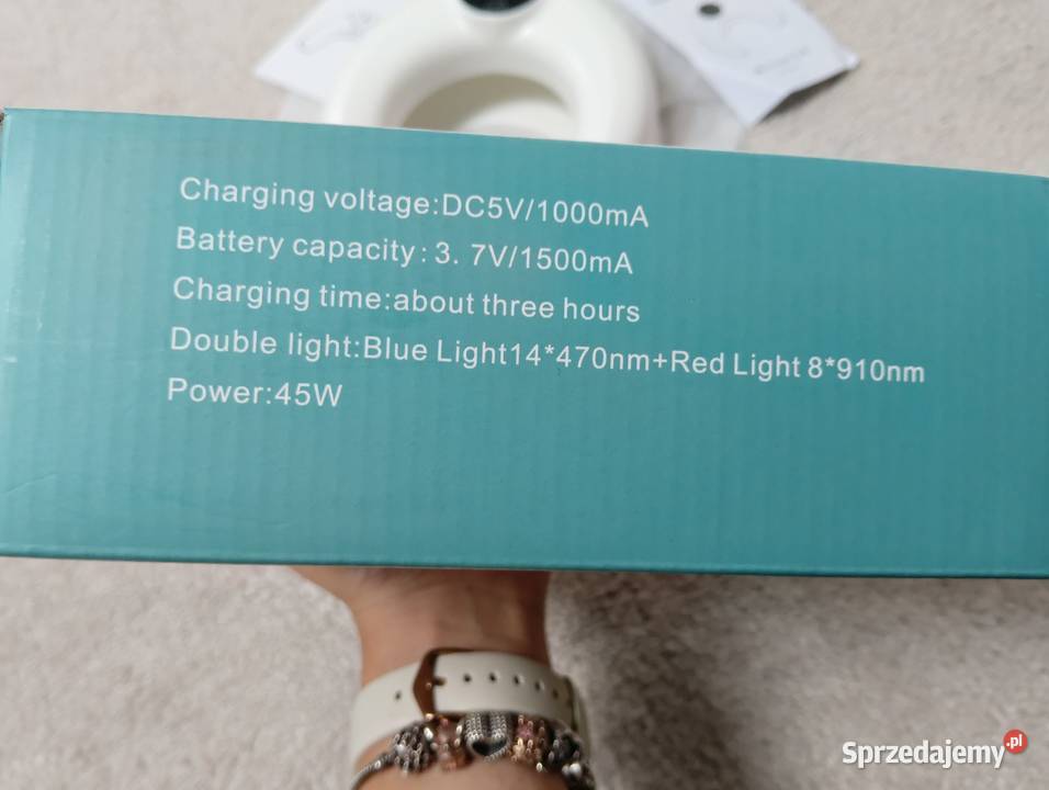 Nowa lampa UV LED do paznokci mazowieckie Warszawa