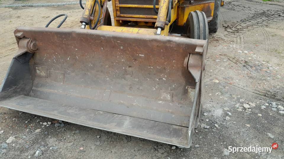 koparko ładowarka case IH krokodyl silnik Grotów