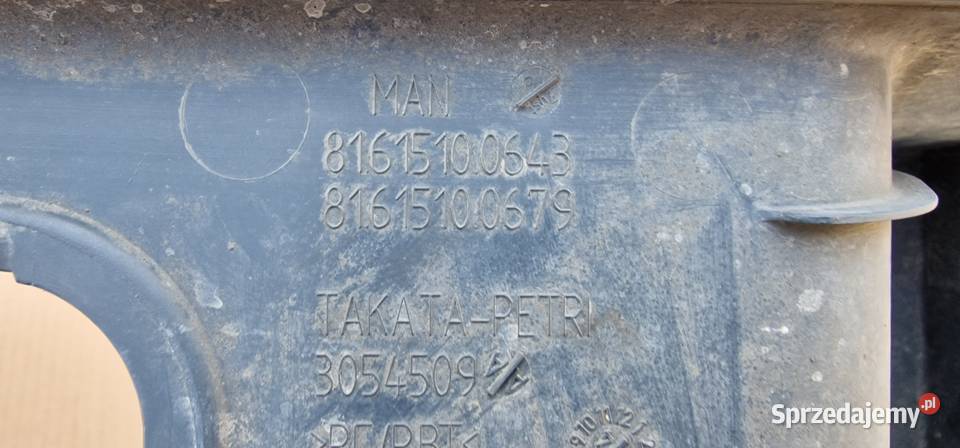 MAN TGA TGS STOPIEŃ DOLNY LEWY 81615100643 lubuskie Bieleń