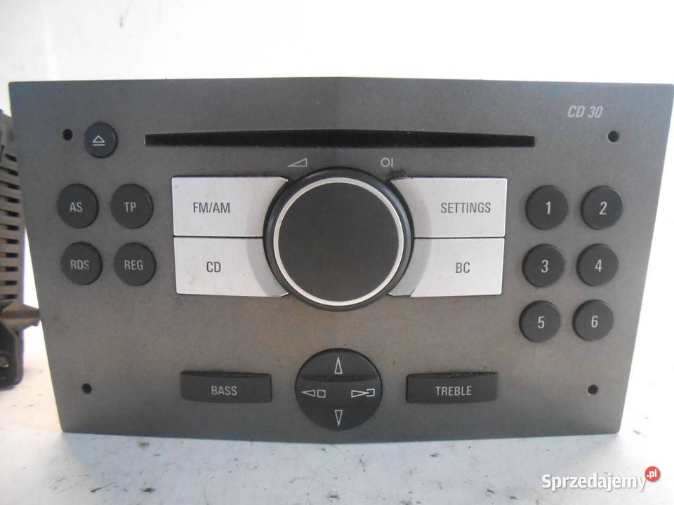 RADIO CD ZEGAR WYŚWIETLACZ OPEL ZAFIRA B