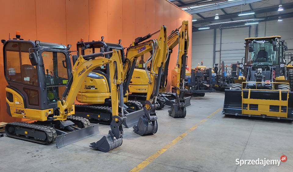 Minikoparka XCMG XE20 2 tony Zielona Góra