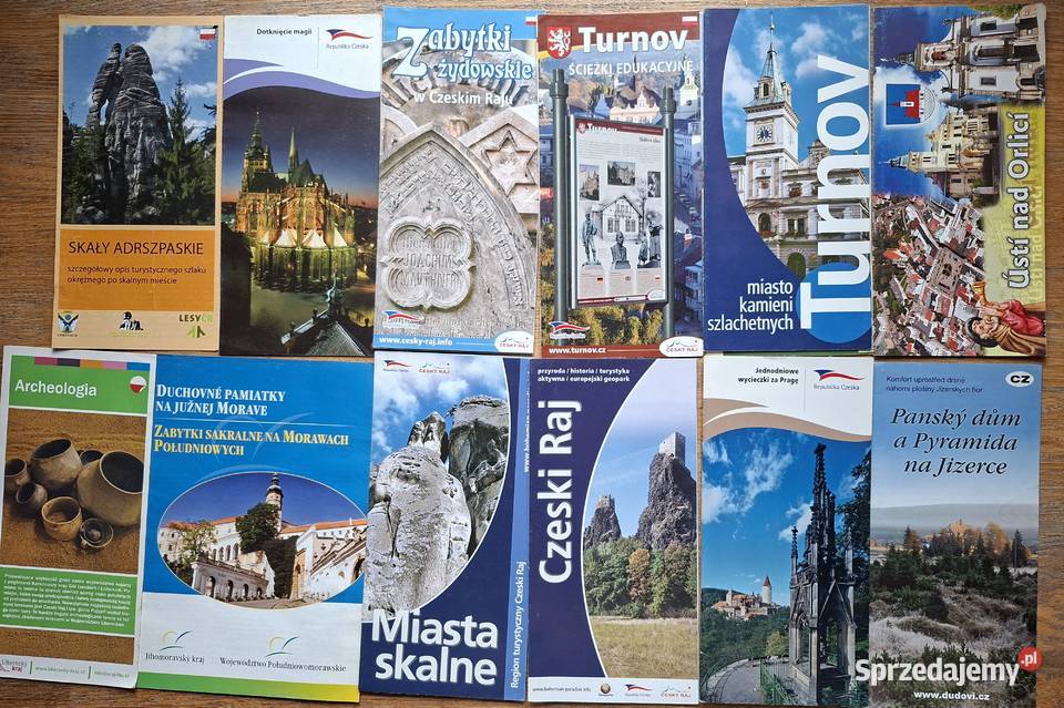 Czechy informatory turystyczne 13 miękka Kraków