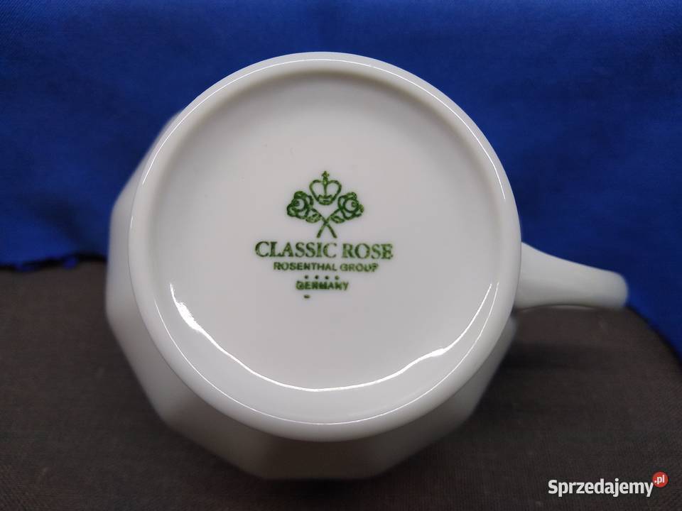 Filiżanka spodek Rosenthal Biała Maria wielkopolskie Kalisz